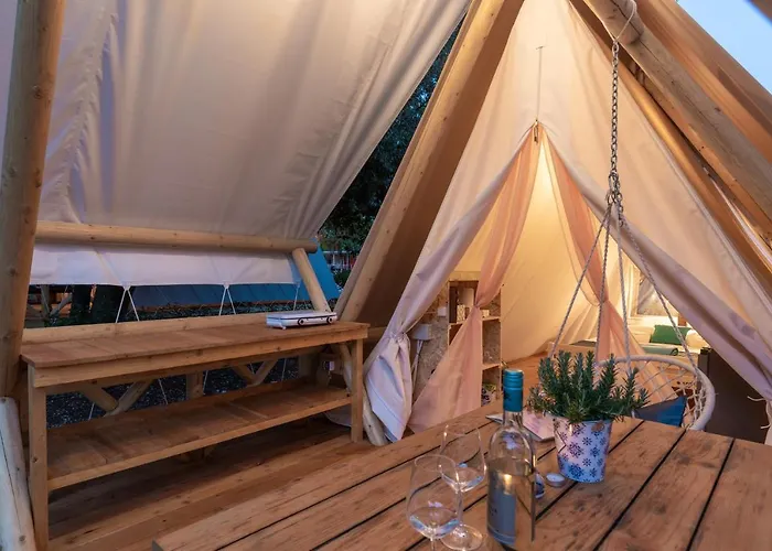 Luksusowy namiot Eco Glamping- Fkk Nudist Solaris Poreč