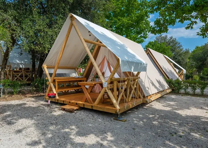 Eco Glamping- Fkk Nudist Solaris Luksustelt Poreč