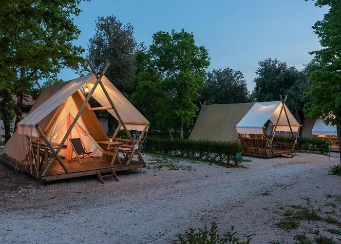 Luksusowy namiot Eco Glamping- Fkk Nudist Solaris Poreč